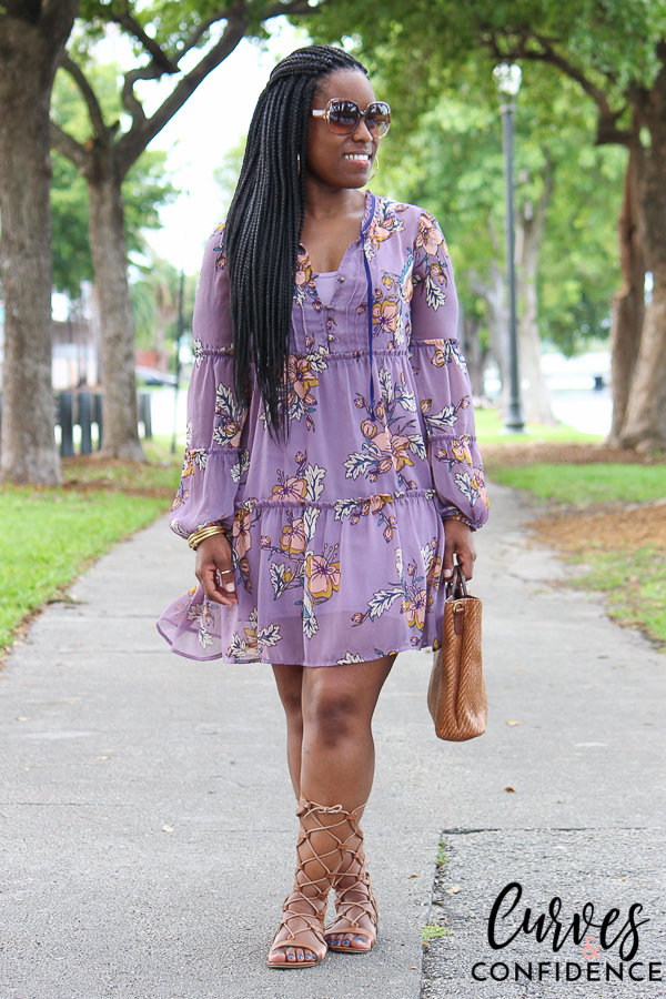 curves-and-confidence-target-xhilaration-tiered-dress-lilac