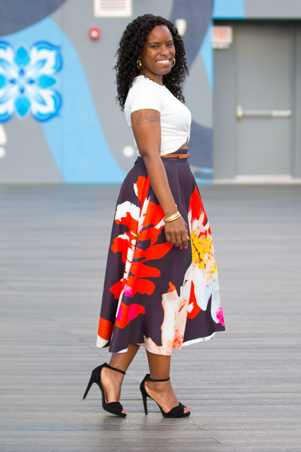 Curves and Confidence: Statement Show Stopper Skirt 