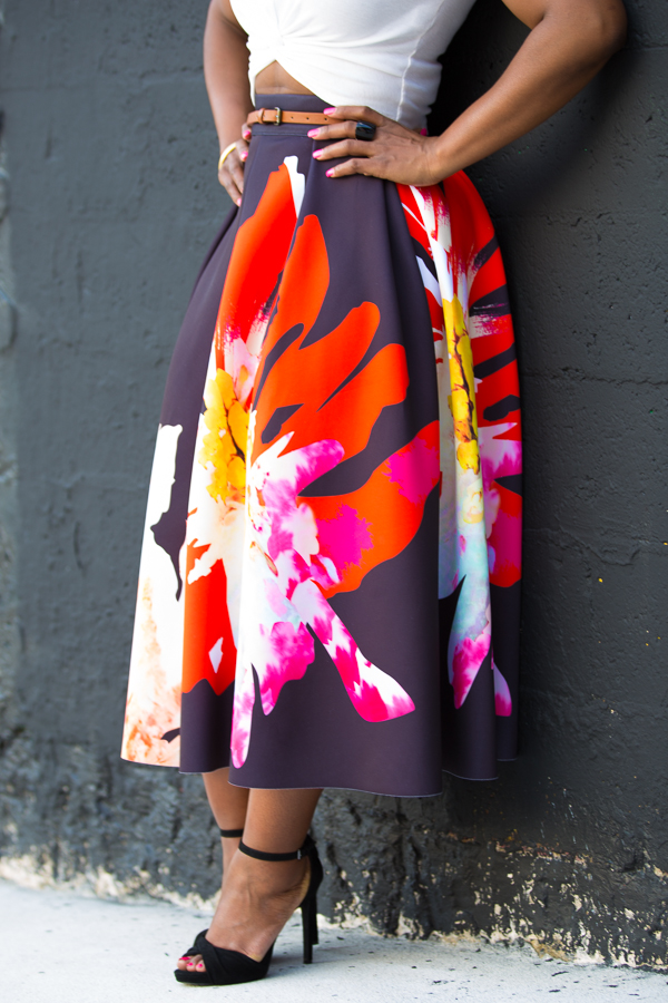 Curves and Confidence: Statement Show Stopper Skirt 
