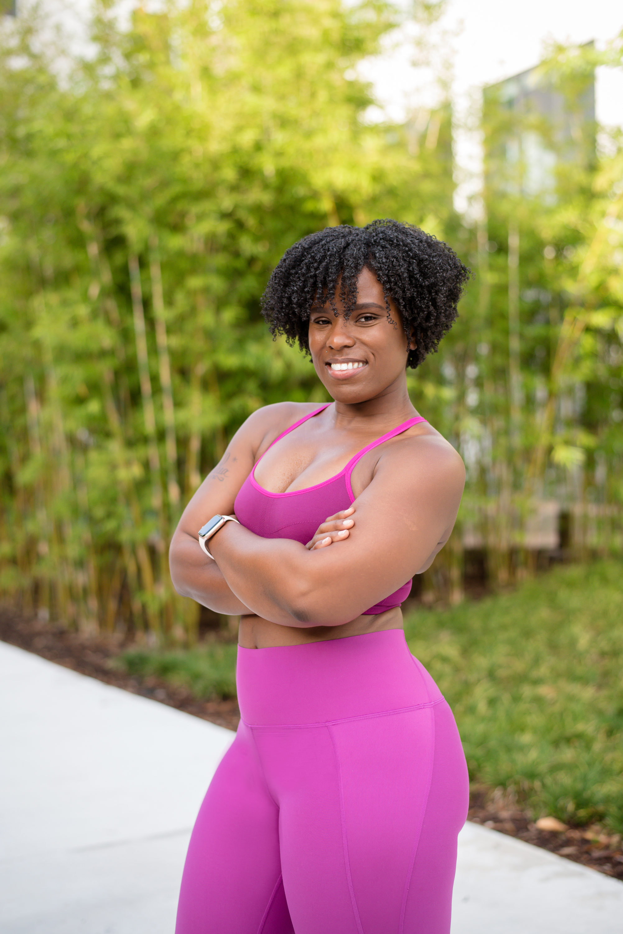 Wellness Wednesday Reclaiming My Fitness and Food Discipline, oldnavy active wear, high waist leggings for curvy girl, what curvy girls wear to the gym, natural type 4 hair, curly type 4 hair, Nike Betrue air max